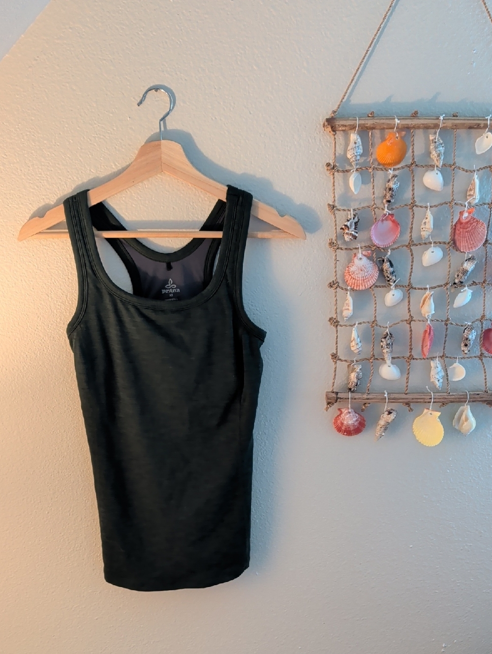 Prana Women’s Dark Green Racerback Tank Top
